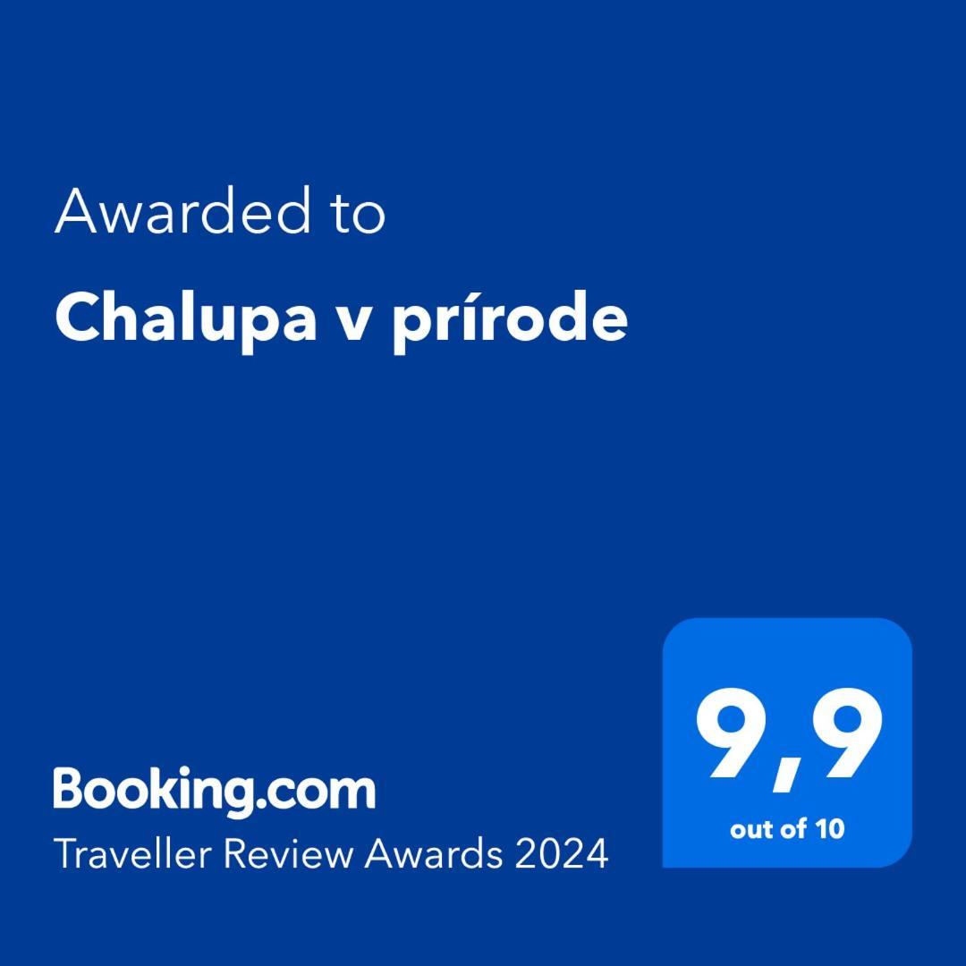 Chalupa V Prirode Pliešovce Exterior foto
